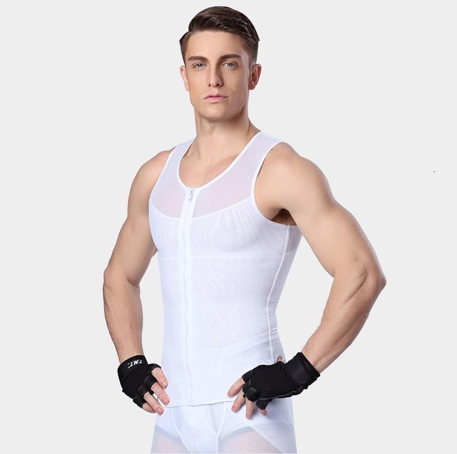 Men's Slimming Body Shaper with Back Support
