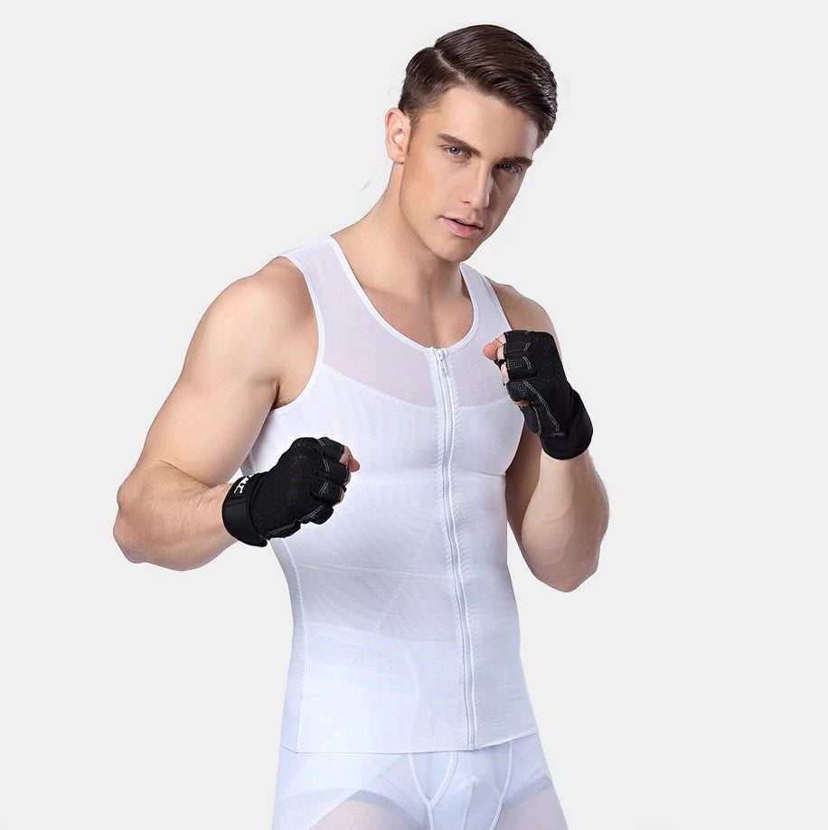 Men's Slimming Body Shaper with Back Support